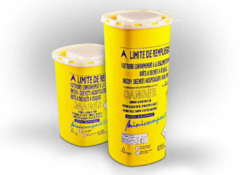 Bacs récupérateurs de lames usagées